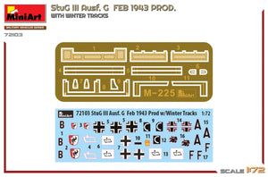 MiniArt 72103 StuG III Ausf. G FEB 1943 PROD. WITH WINTER TRACKS 1/72 – zdjęcie 2