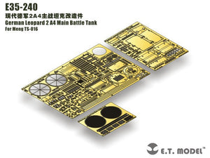 E.T. Model E35-240 German Leopard 2 A4 Main Battle Tank (For MENG TS-016) 1/35