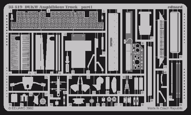 Eduard 35520 Tiger I Mid. Production exterior 1/35 Academy – zdjęcie 2