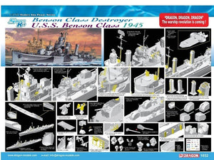 Dragon 1032 USS Benson DD-421 1/350 – image 2
