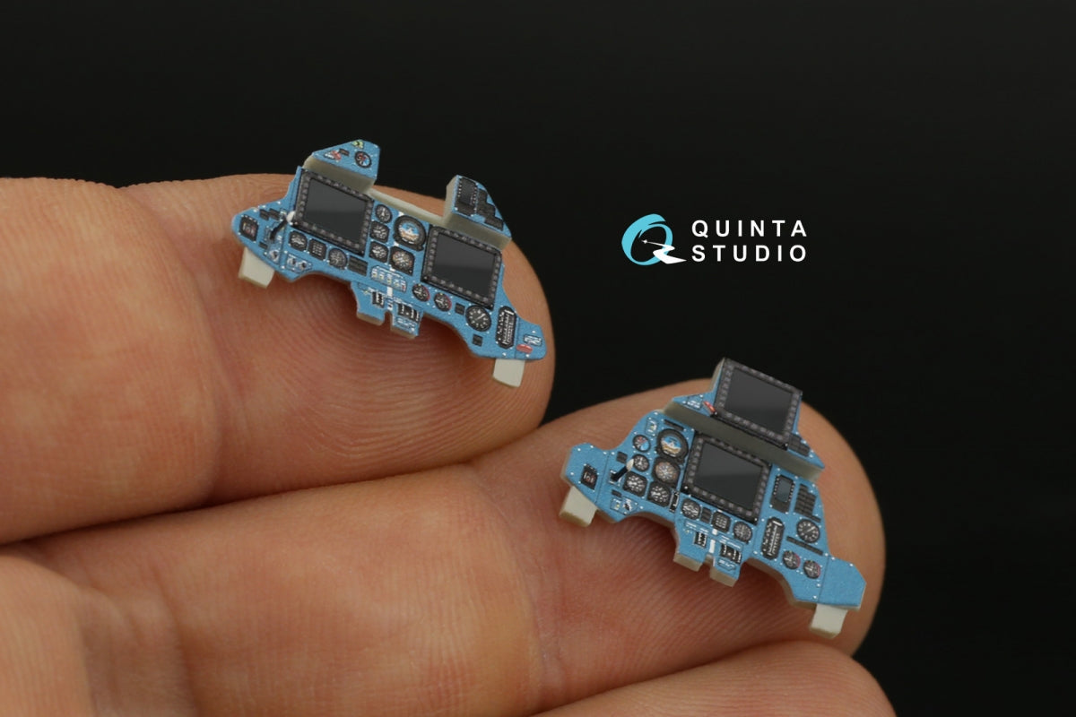 Quinta Studio QD48212 Su-30MKK 3D-Printed &amp;amp; coloured Interior on decal paper (KittyHawk) 1/48 – zdjęcie 11