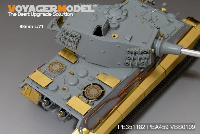 Voyager Model PE351182 WWII German King Tiger (Hensehel Turret)（For DRAGON/ZVEZDA kit） 1/35 – zdjęcie 14