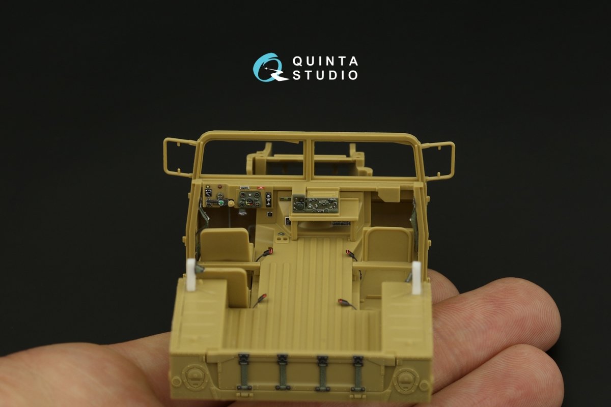 Quinta Studio QD48310 HUMVEE family 3D-Printed &amp;amp; coloured Interior on decal paper (Tamiya) 1/48 – zdjęcie 8