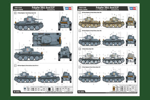 Hobby Boss 82603 38(t) tank E/F type 1/16 – image 4