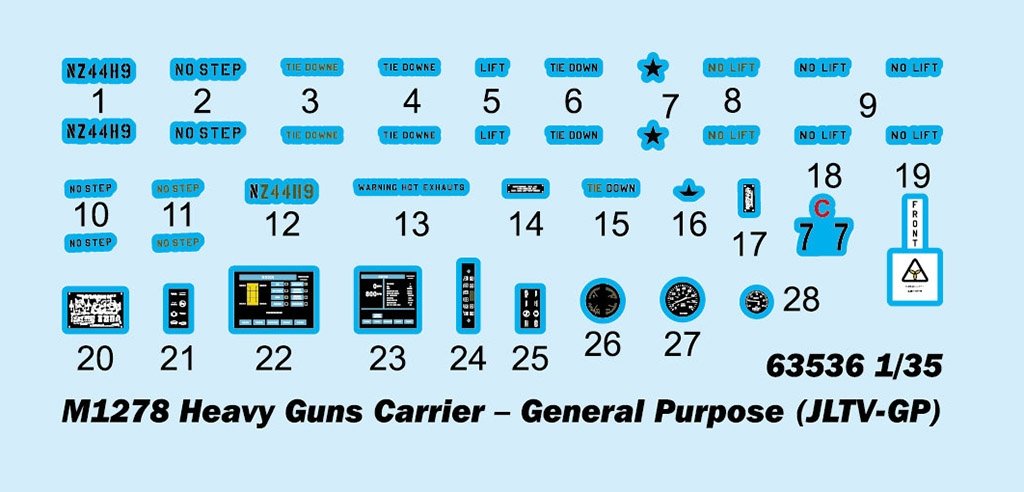 I Love Kit 63536 M1278 Heavy Guns Carrier – General Purpose (JLTV-GP) 1/35 – image 5