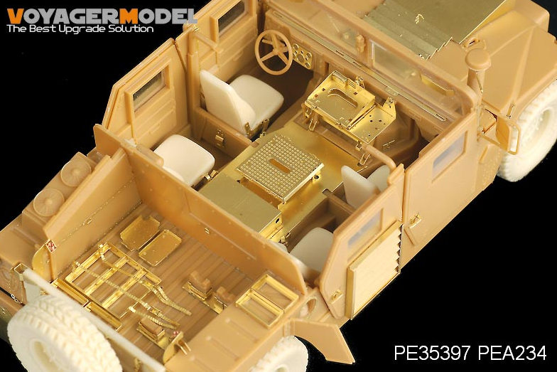 Voyager Model PEA234 Modern USMC HUMVEE family High back seats w/ seat belts (4 CHOICE) (FOR BRONCO) 1/35 – zdjęcie 3