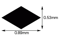 Hasegawa PA41 Modeling Mesh Lozenge-Large – image 3