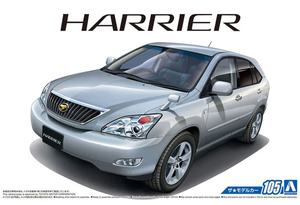Aoshima 05707 Toyota GSU30W Harrier 350Ｇ Premium L Package &amp;#39;06 1/24