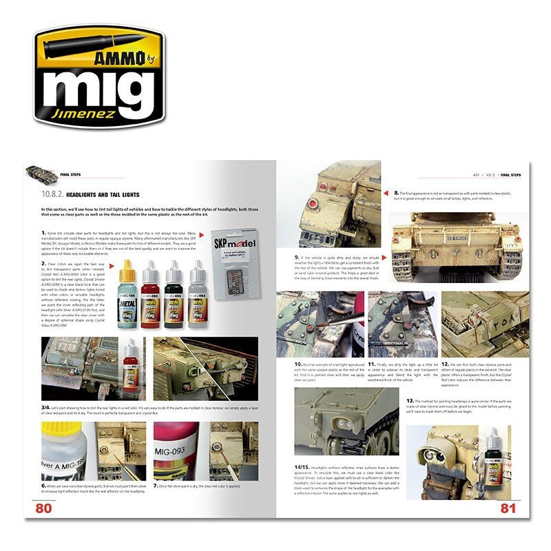 Ammo of Mig Jimenez 6204 ENCYKLOPEDIA TECHNIK MODELARSKICH – POJAZDY PANCERNE TOM 5 – AKCENTY KOŃCOWE (język polski) – imagen 8