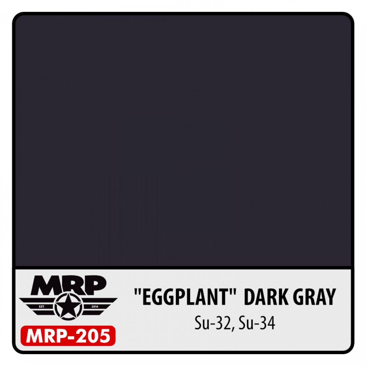 MR. Paint MRP-205 AUBERGINE GRIS FONCÉ - BLEU SU-34 30 ml