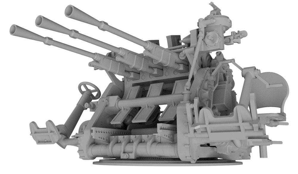 Pit-Road G47 IJN Type 96 25mm Triple AA Gun 1/35 – zdjęcie 4
