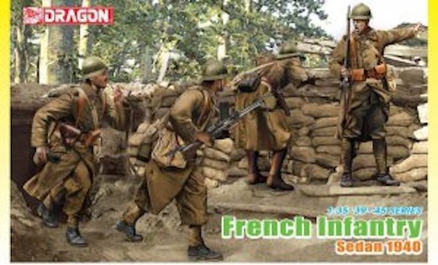 Dragon 6738 French Infantry Sedan 1940 1/35