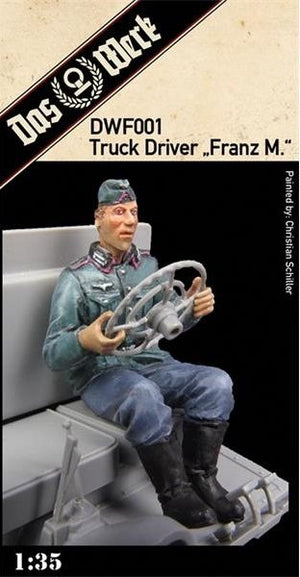 Das Werk DWF001 Driver Figure &amp;quot;Franz M.&amp;quot; 1/35