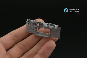 Quinta Studio QDS-43001 KAMAZ-43509 3D-Printed colored Interior on decal paper (Zvezda) (Small version) 1/43 – image 10