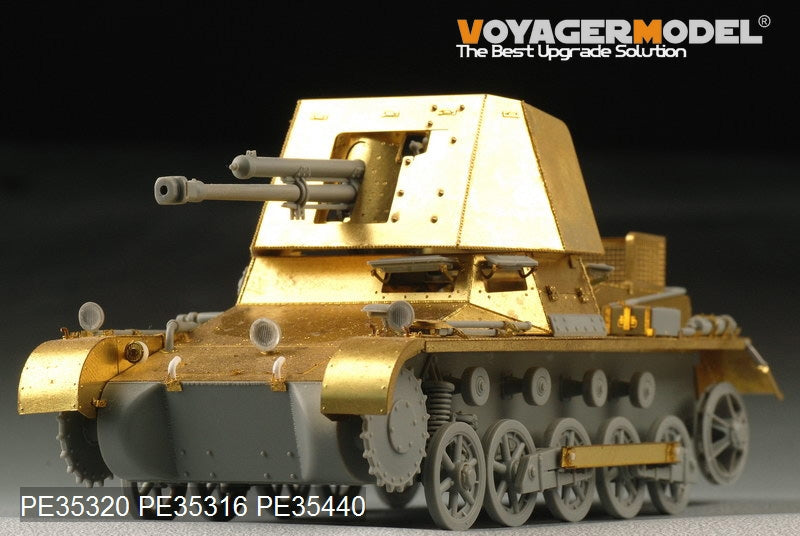 Voyager Model PE35440 WWII German 47mm PaK(t) Panzerjager I basic For DRAGON 6230 1/35 – image 5