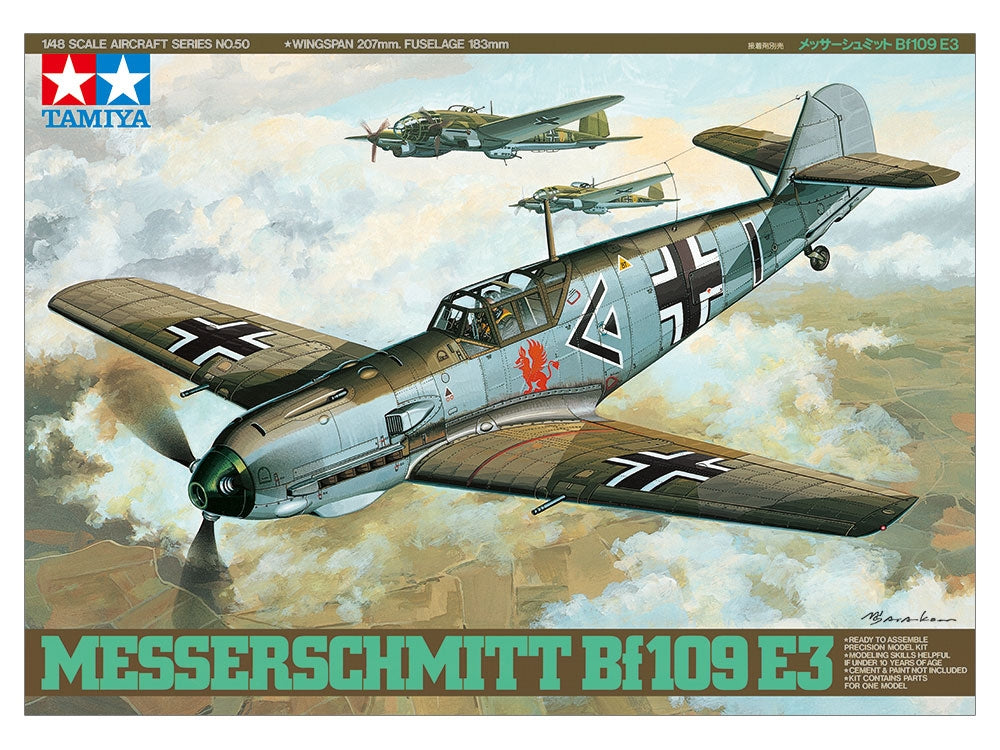 Tamiya 61050 Messerschmitt Bf109 E-3 1/48 – zdjęcie 2