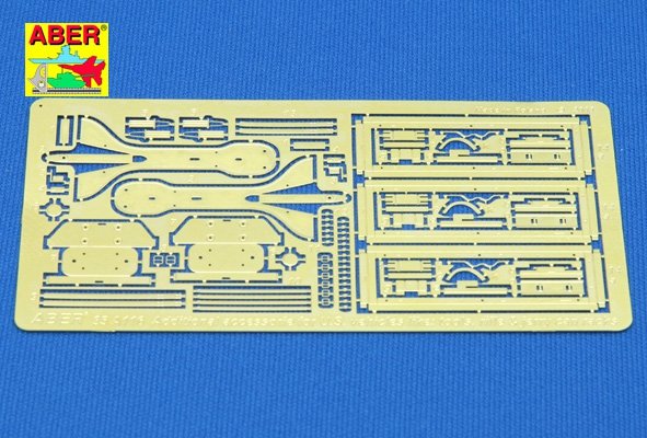 Aber 35A116 Additional accessories for U.S. vehicles like: tools, rifle and jerry can racks 1/35