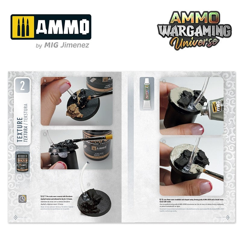 Ammo of Mig 6923 AMMO WARGAMING UNIVERSE Book 04 - Volcanic Soils (English, Castellano, Polski) – zdjęcie 2