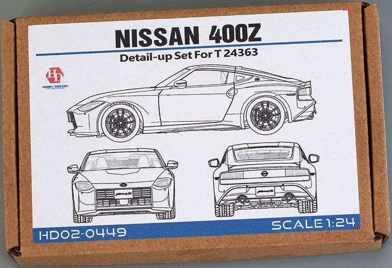 Hobby Design HD02-0449 Nissan 400Z Detail Set for Tamiya 24363 Kit 1/24