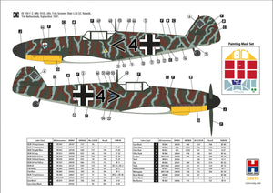 Hobby 2000 32015 Bf 109 F-2 Western Front (HASEGAWA + CARTOGRAF + MASKI + METAL PARTS) 1/32 – zdjęcie 2