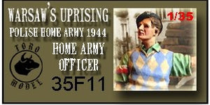 ToRo Model 35F11 Warsaw Uprising - Underground Army Officer / Warsaw Uprising 1944 - Home Army Officer 1/35 – image 2