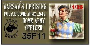 ToRo Model 35F11 Warsaw Uprising - Underground Army Officer / Warsaw Uprising 1944 - Home Army Officer 1/35 – image 2