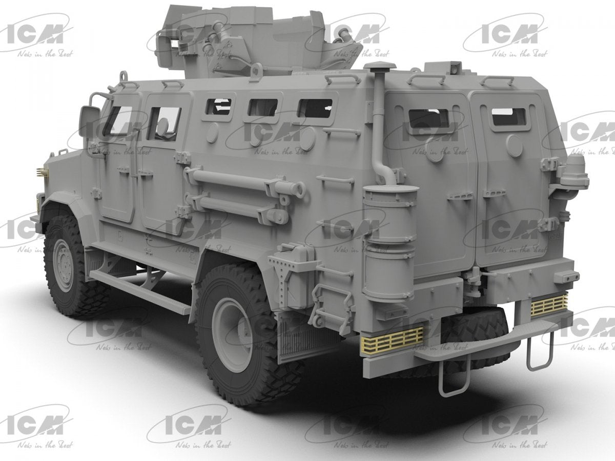ICM 35014 Kozak-2 Ukrainian MRAP-class Armored Vehicle 1/35 – image 5