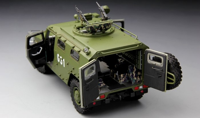 Meng VS-003 GAZ-233014 STS Tiger 1/35 – zdjęcie 7
