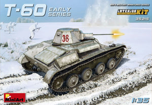 MiniArt 35215 T-60 EARLY SERIES. SOVIET LIGHT TANK. INTERIOR KIT 1/35