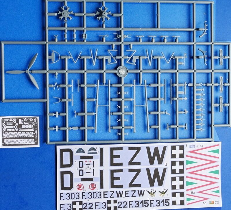 RS Models 92285 Heinkel He-46 E-2Un 1/72 – zdjęcie 4