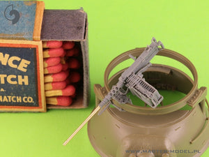 Master GM-35-073 Browning M2HB .50 cal (12,7mm) - do montażu na pierścieniu M49 (karetka D40721 / kołyska D40733 / skrzynka D40731 lub D90078) 1/35 – zdjęcie 4