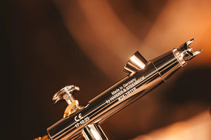 Harder &amp;amp; Steenbeck 121233 Aerograf Evolution CR Plus 2024 2w1 (dysza 0,28mm + 0,45 mm) – zdjęcie 7
