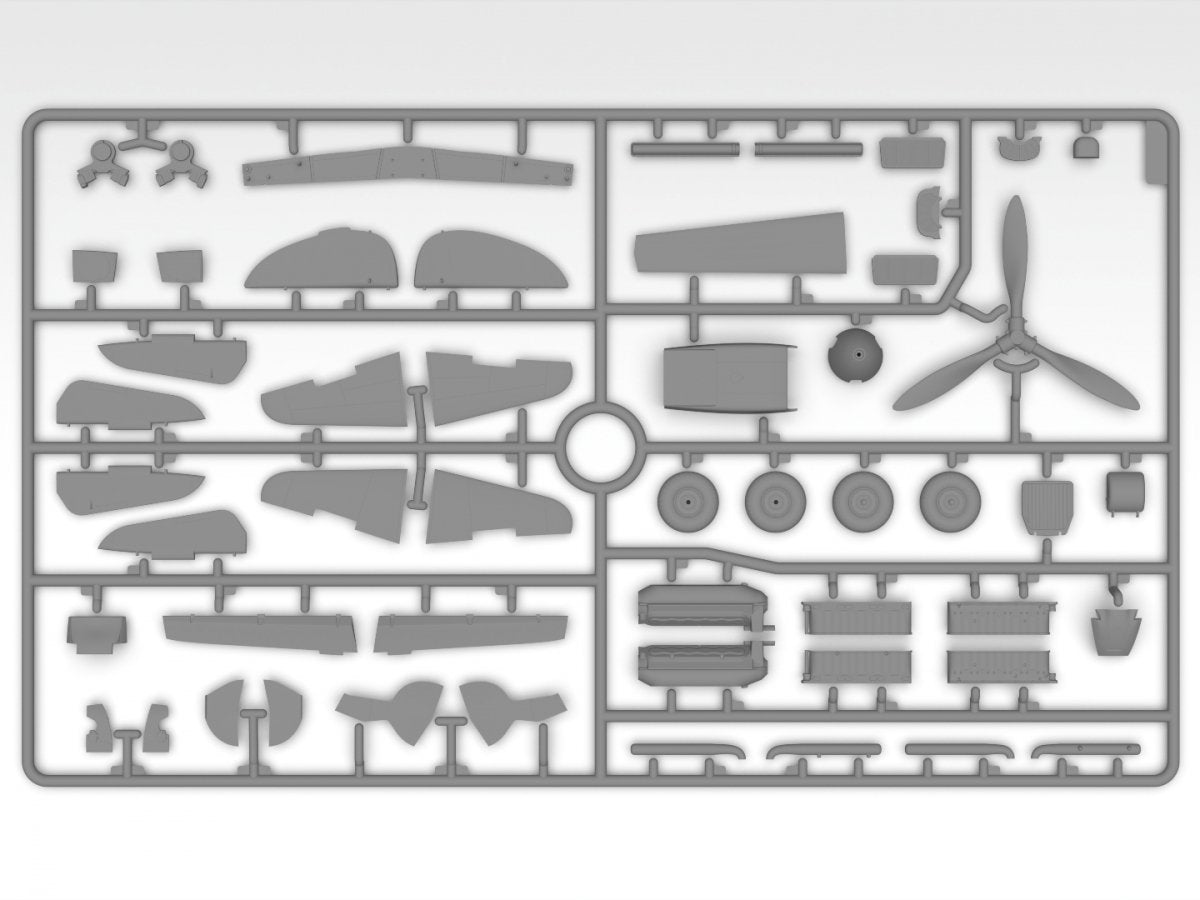 ICM 32092 Normandie-Niémen. Plane of Marcel Lefevre (Yak-9T with Marcel Lefevre figure) 1/32 – zdjęcie 15