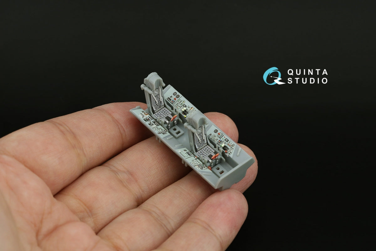 Quinta Studio QD72205 MiG-31M 3D-Printed &amp;amp; coloured Interior on decal paper (Trumpeter) 1/72 – zdjęcie 5