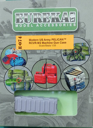 Eureka XXL E-074 Modern US Army PELICAN M2-RCVR Machine Gun Case 1/35 – zdjęcie 2