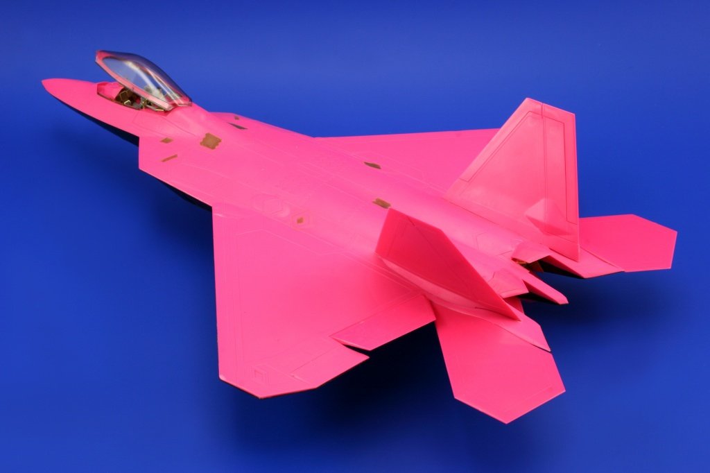 Eduard 48669 F-22A exterior 1/48 Hasegawa – zdjęcie 4
