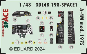 Eduard 3DL48198 A-4M mod. 1975 SPACE MAGIC FACTORY 1/48 – zdjęcie 2