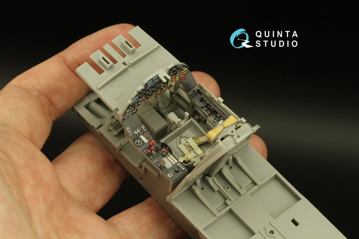 Quinta Studio QD32165 Do 335A-0 3D-Printed &amp;amp; coloured Interior on decal paper (Zoukei-mura) 1/32 – zdjęcie 8