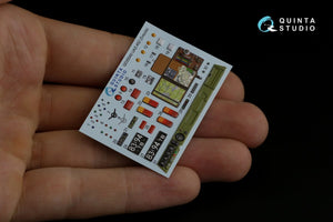 Quinta Studio QD35040 UAZ-452 3D-Printed &amp;amp; coloured Interior on decal paper (Zvezda) 1/35 – zdjęcie 10
