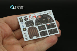 Quinta Studio QD24009 Spitfire Mk.IXc 3D-Printed &amp;amp; coloured Interior on decal paper (Airfix) 1/24 – zdjęcie 10