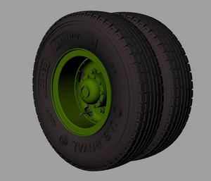 Panzer Art RE35-567 M54 Road wheels (US.Royal commercial pattern) 1/35 – zdjęcie 3