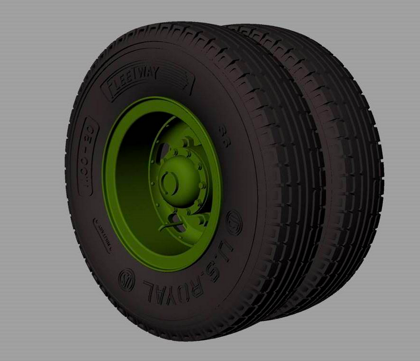 Panzer Art RE35-567 M54 Road wheels (US.Royal commercial pattern) 1/35 – zdjęcie 3
