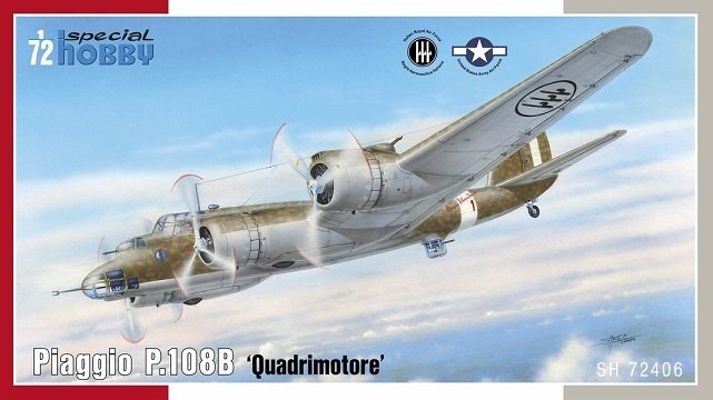 Special Hobby 72406 Piaggio P.108B 'Quadrimotore 1/72
