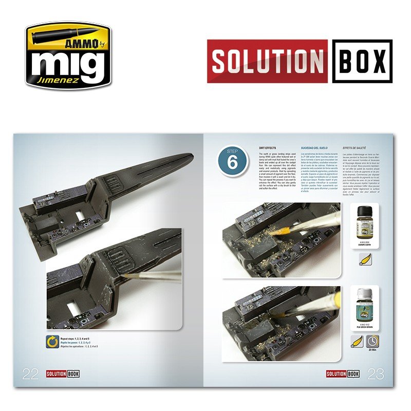 AMMO of Mig Jimenez 7702 WWII LUFTWAFFE LATE FIGHTERS SOLUTION BOX – zdjęcie 10