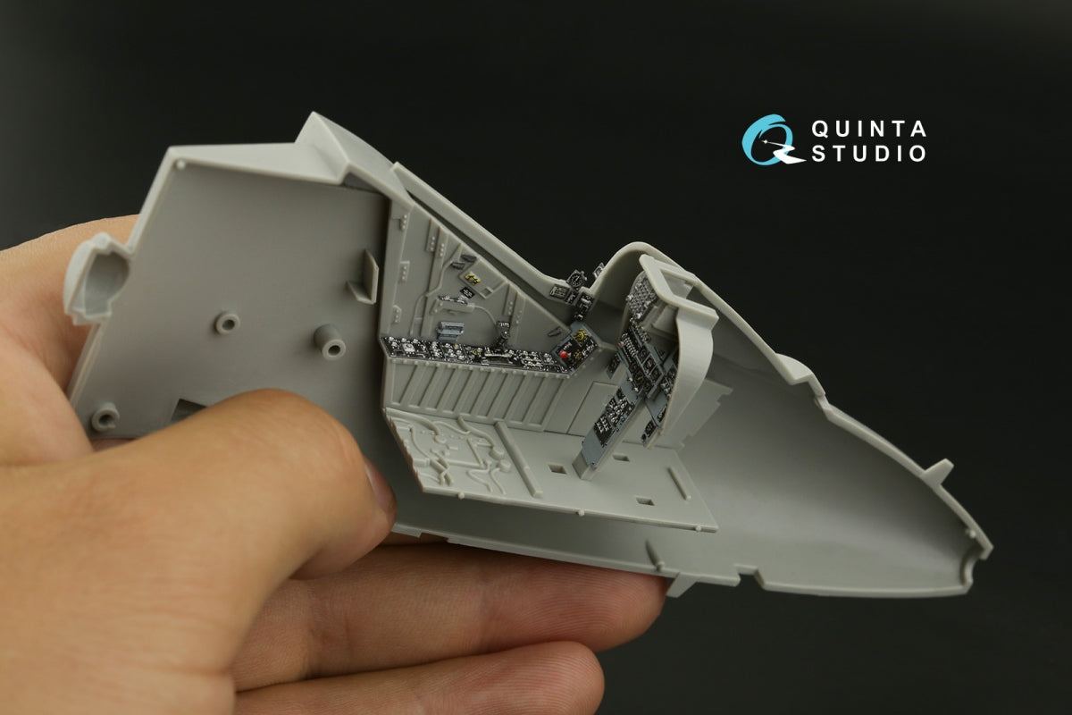 Quinta Studio QDS-32193 AV-8B Harrier II early 3D-Printed &amp;amp; coloured Interior on decal paper (Trumpeter) (small) 1/32 – zdjęcie 8