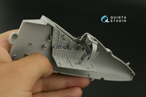 Quinta Studio QDS-32193 AV-8B Harrier II early 3D-Printed &amp;amp; coloured Interior on decal paper (Trumpeter) (small) 1/32 – zdjęcie 8