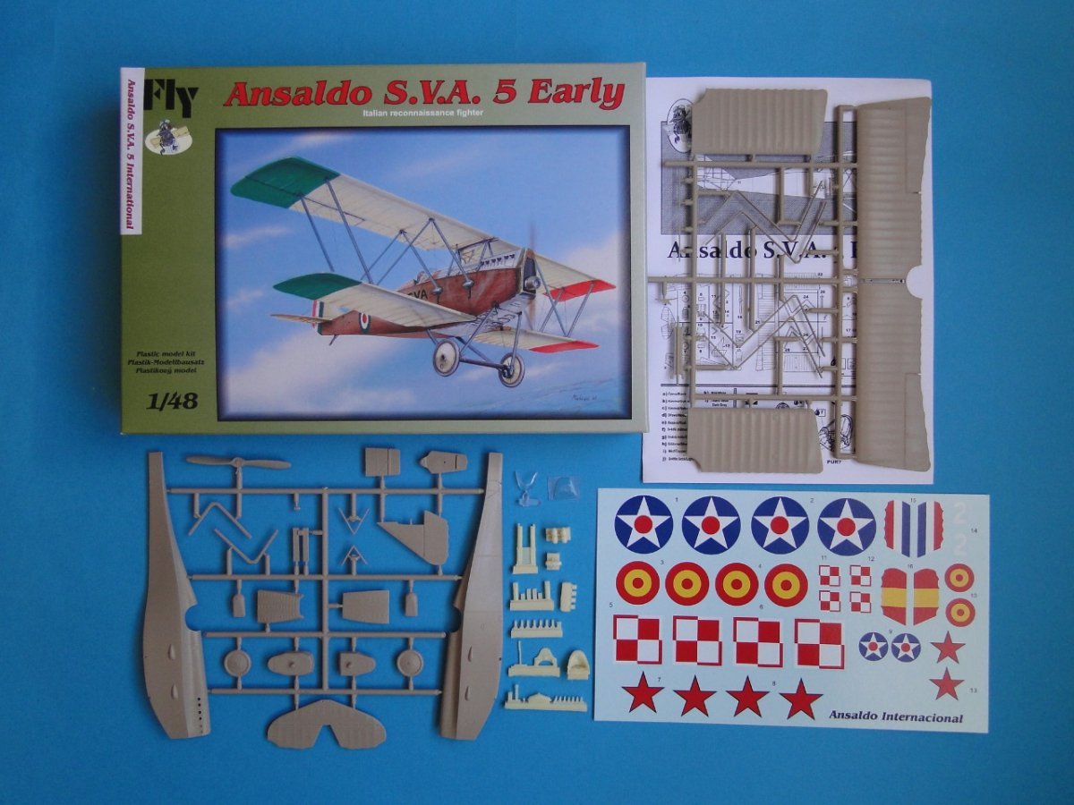 Fly 48018 Ansaldo S.V.A.5 International 1/48 – zdjęcie 3