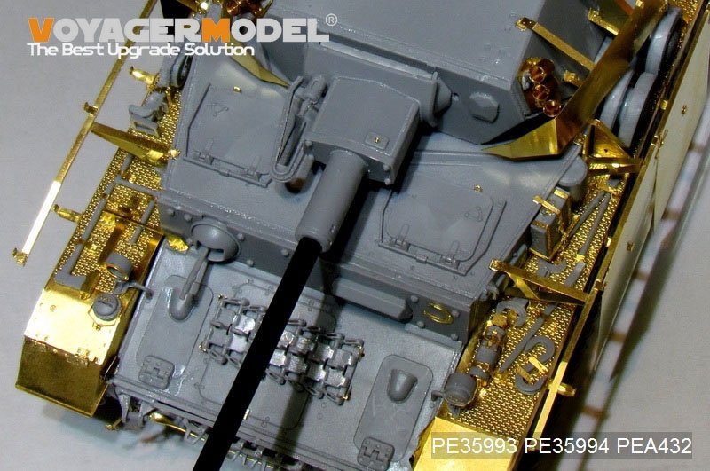 Voyager Model PE35993 WWII German Pz.Kpfw.IV Ausf.G（LateProduction）Basic For Border 35001 1/35 – zdjęcie 15