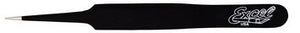 Excel Hobby Tools 30421 Straight Point Tweezers (Black)