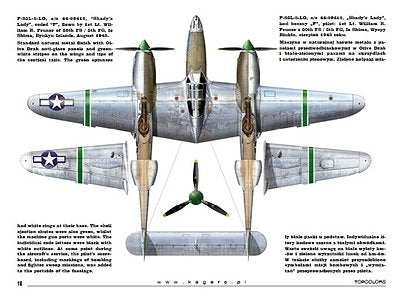 Kagero 15040 Pacific Lightnings Part I (decal) PL/EN – image 6